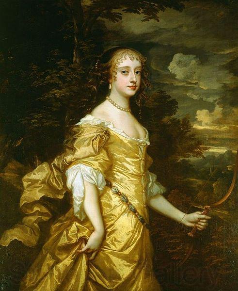 Sir Peter Lely Portrait of Frances Theresa Stuart, Duchess of Richmond and Lennox Spain oil painting art